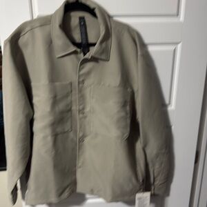 Lululemon Sueded Camp Collar Overshirt, size XXL